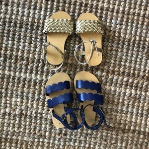 Janie and Jack Toddler Sandals. Toddler Size 6.